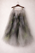 Load image into Gallery viewer, Handmade hand‑painted long tulle skirt
