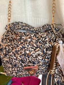 Crochet summer bag.