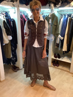Load image into Gallery viewer, Lulu leather skirt
