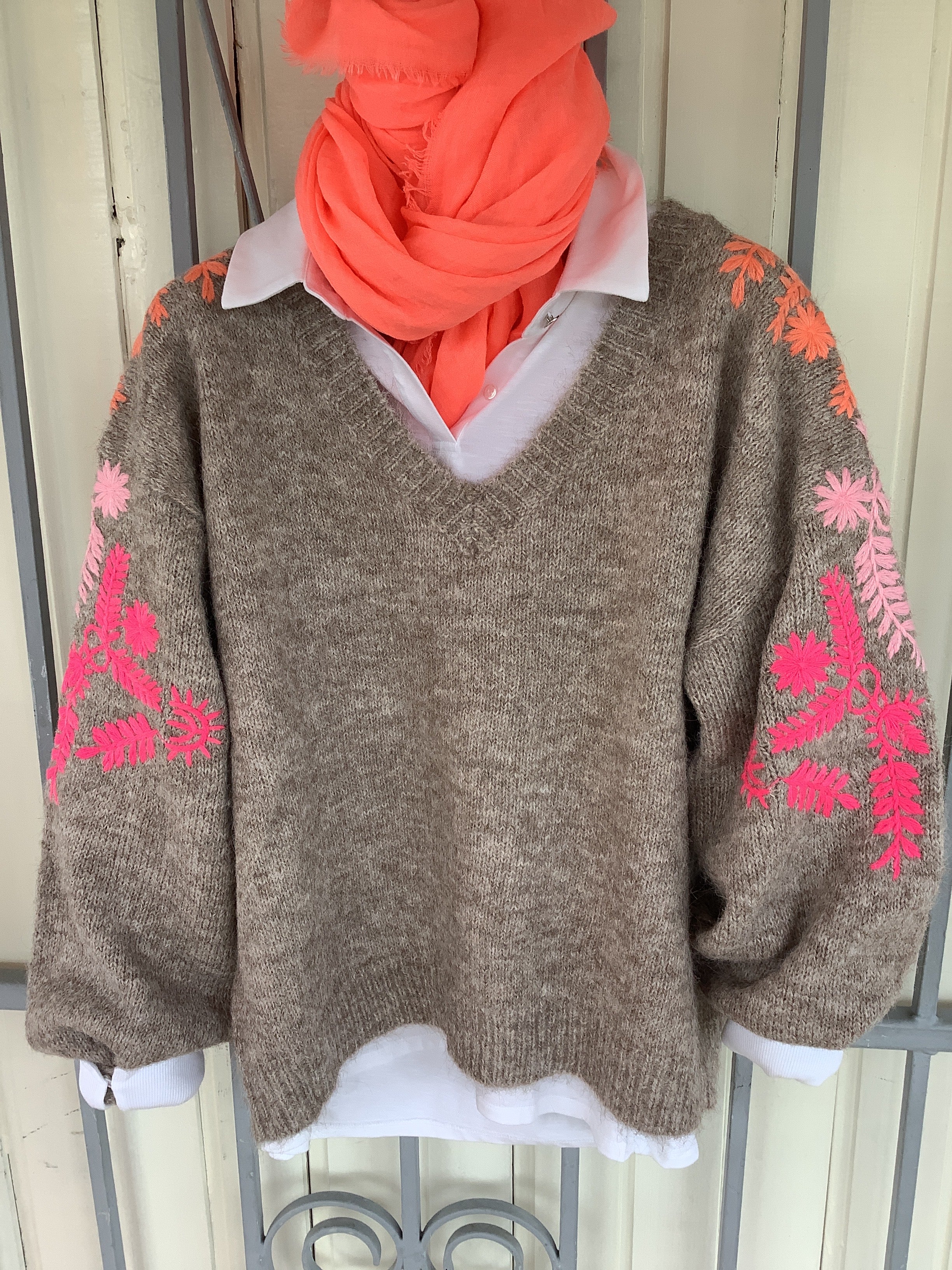 Flourish sweater.