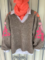 Load image into Gallery viewer, Flourish sweater.
