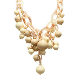 Load image into Gallery viewer, CHAIN RESIN NECKLACE WITH SPHERES

