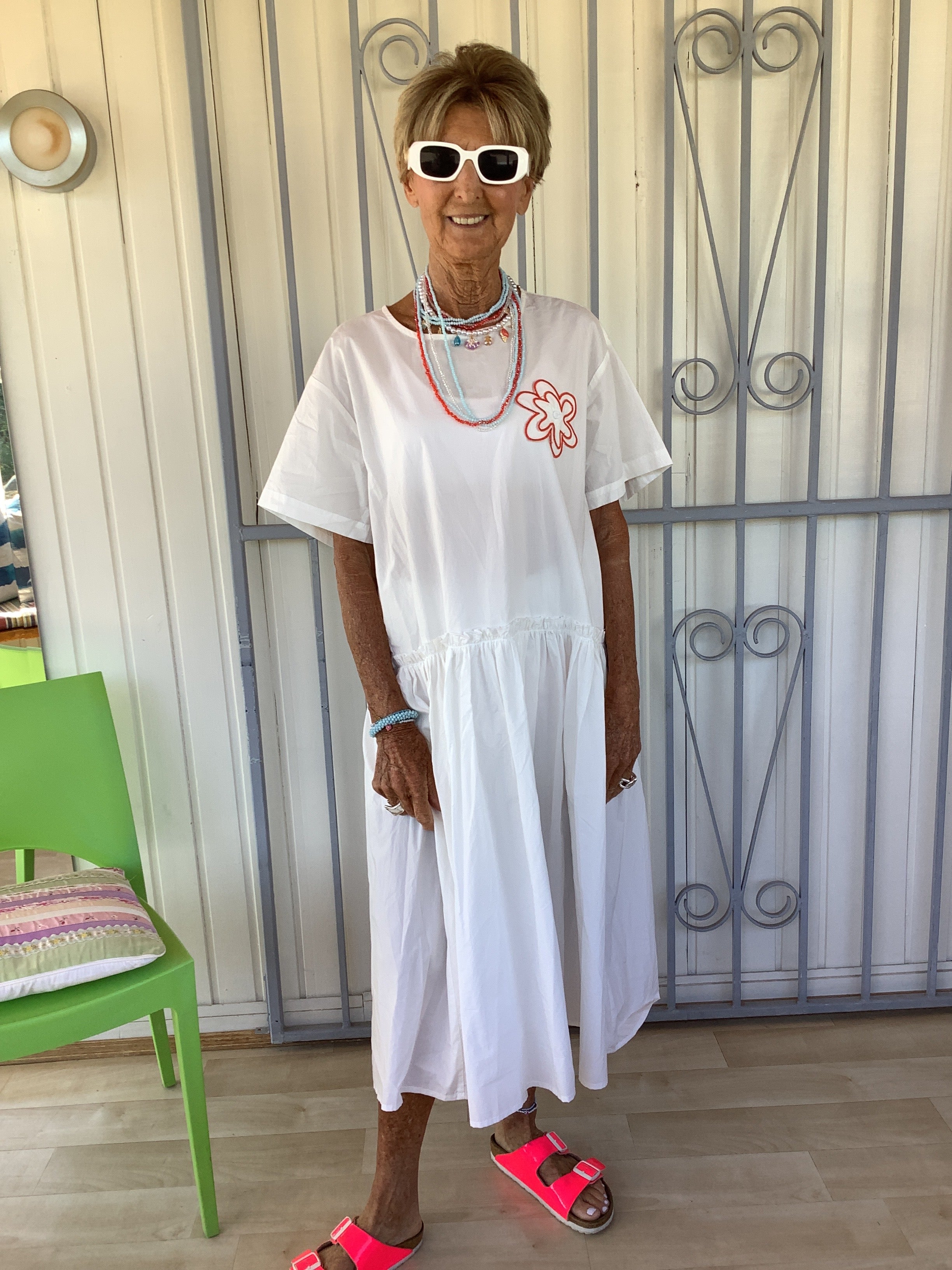 Free and easy dress.