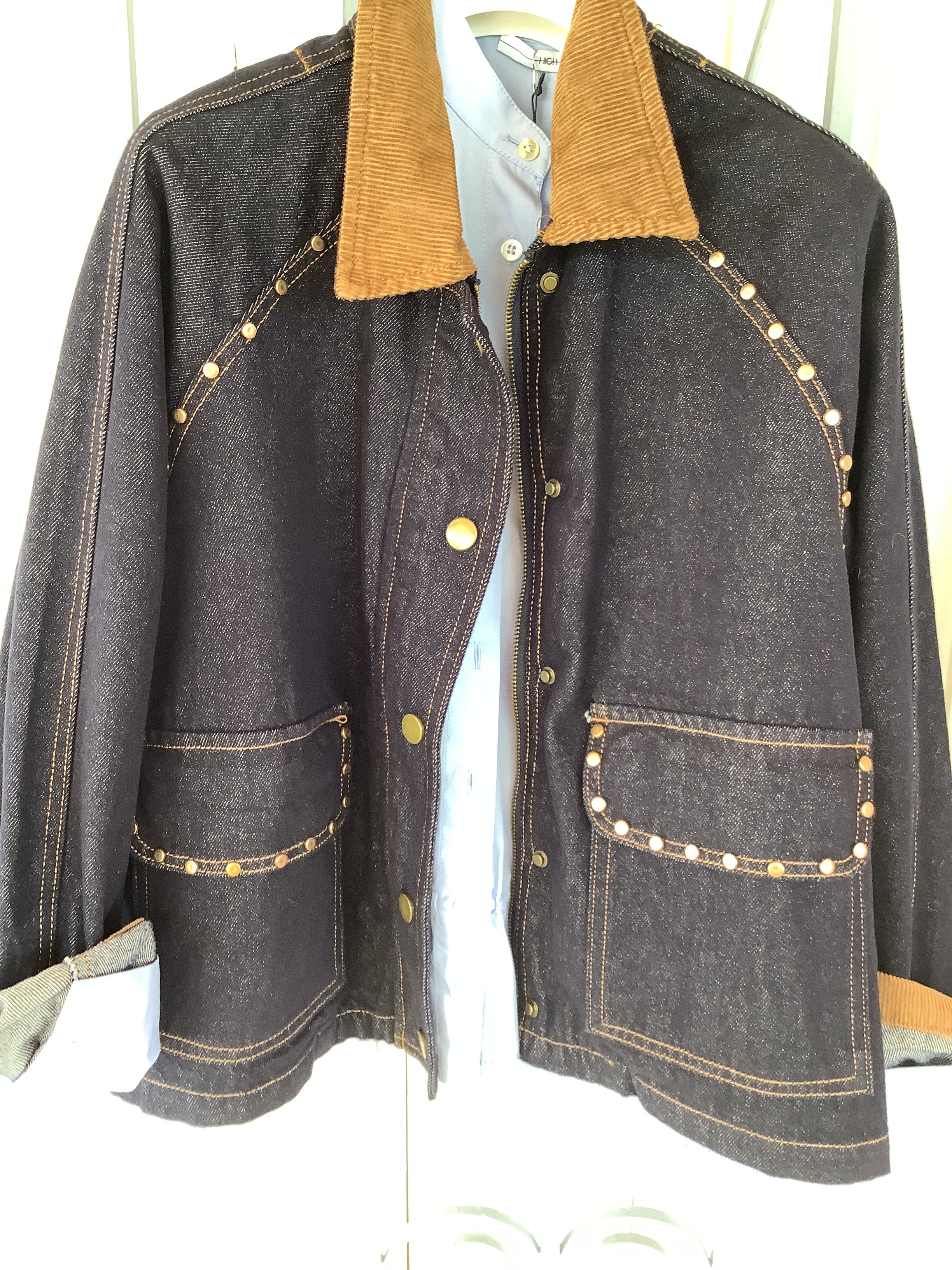 Stud jacket.