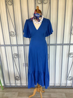 Load image into Gallery viewer, Flutter sleeve dress
