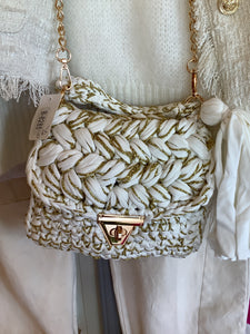 Crochet summer bag.