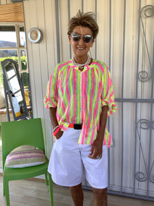 Neon blouse