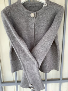 Precious Pearl cardigan.