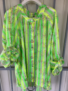 Neon blouse