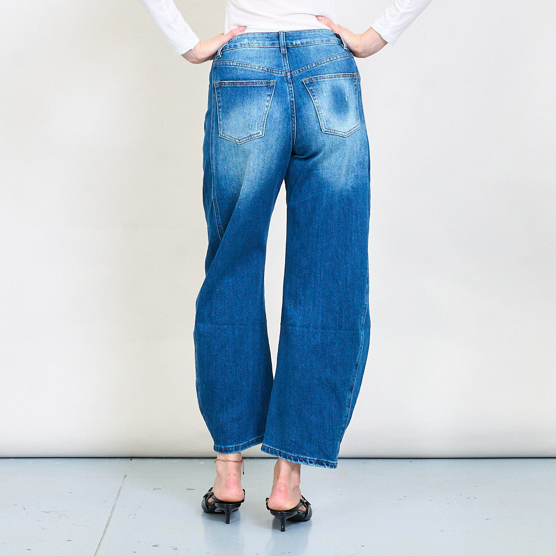Balloon leg jeans