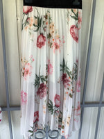 Load image into Gallery viewer, Flower print skirt
