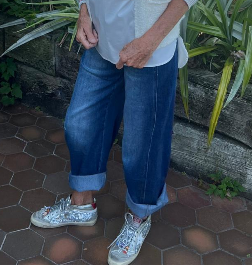 Balloon leg jeans