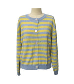 Load image into Gallery viewer, Stripe Button Knit Cardigan
