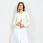 Load image into Gallery viewer, Precious Pearl cardigan.
