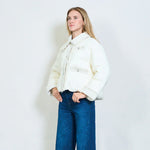Load image into Gallery viewer, Cropped padded jacket

