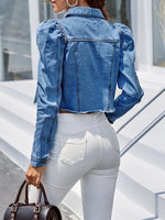 Load image into Gallery viewer, Victorian denim jacket
