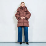 Load image into Gallery viewer, Oversized padded duck down jacket
