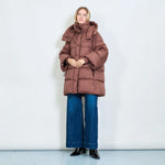 Load image into Gallery viewer, Oversized padded duck down jacket
