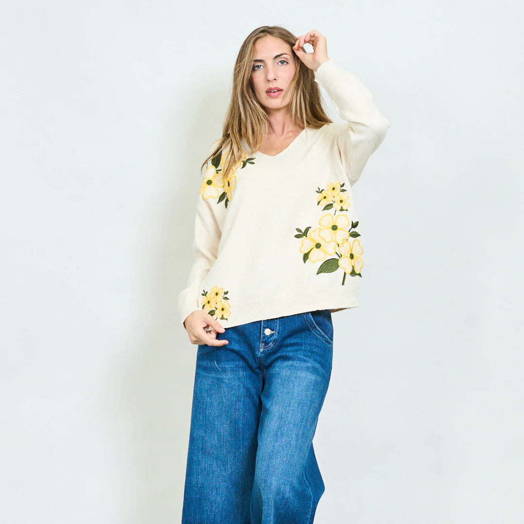 Florist sweater.