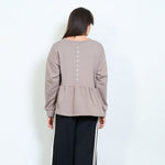 Load image into Gallery viewer, Rose tea garden embroidered sweatshirt
