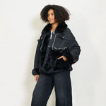 Load image into Gallery viewer, Fabulous fur jacket.
