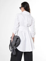 Load image into Gallery viewer, Oversized belted Shirt
