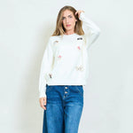 Load image into Gallery viewer, Patchwork sweater.
