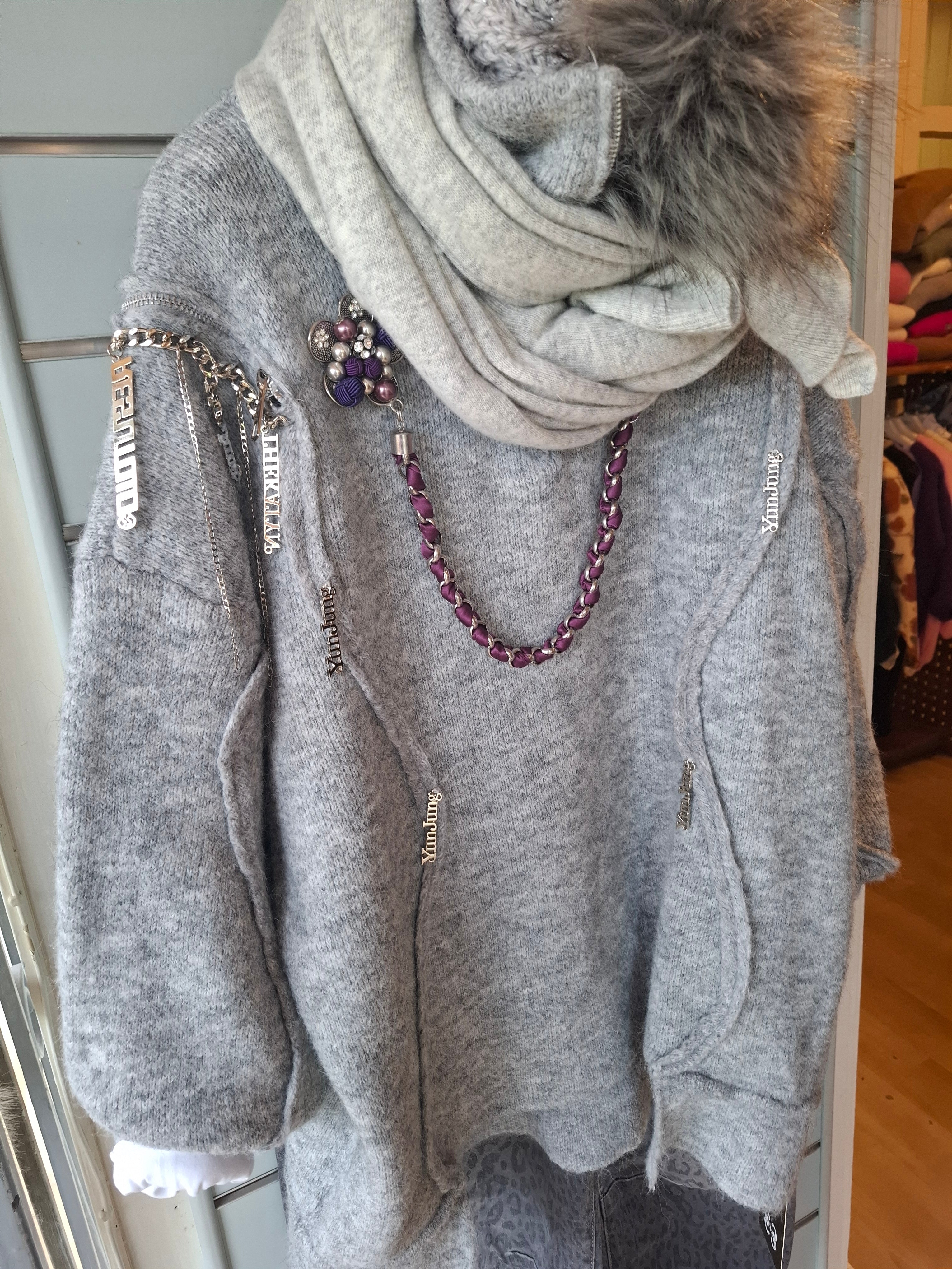 Trendy warm sweater