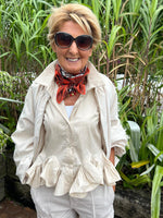 Load image into Gallery viewer, Flared Peplum Blouse
