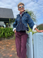 Load image into Gallery viewer, Funky denim jacket

