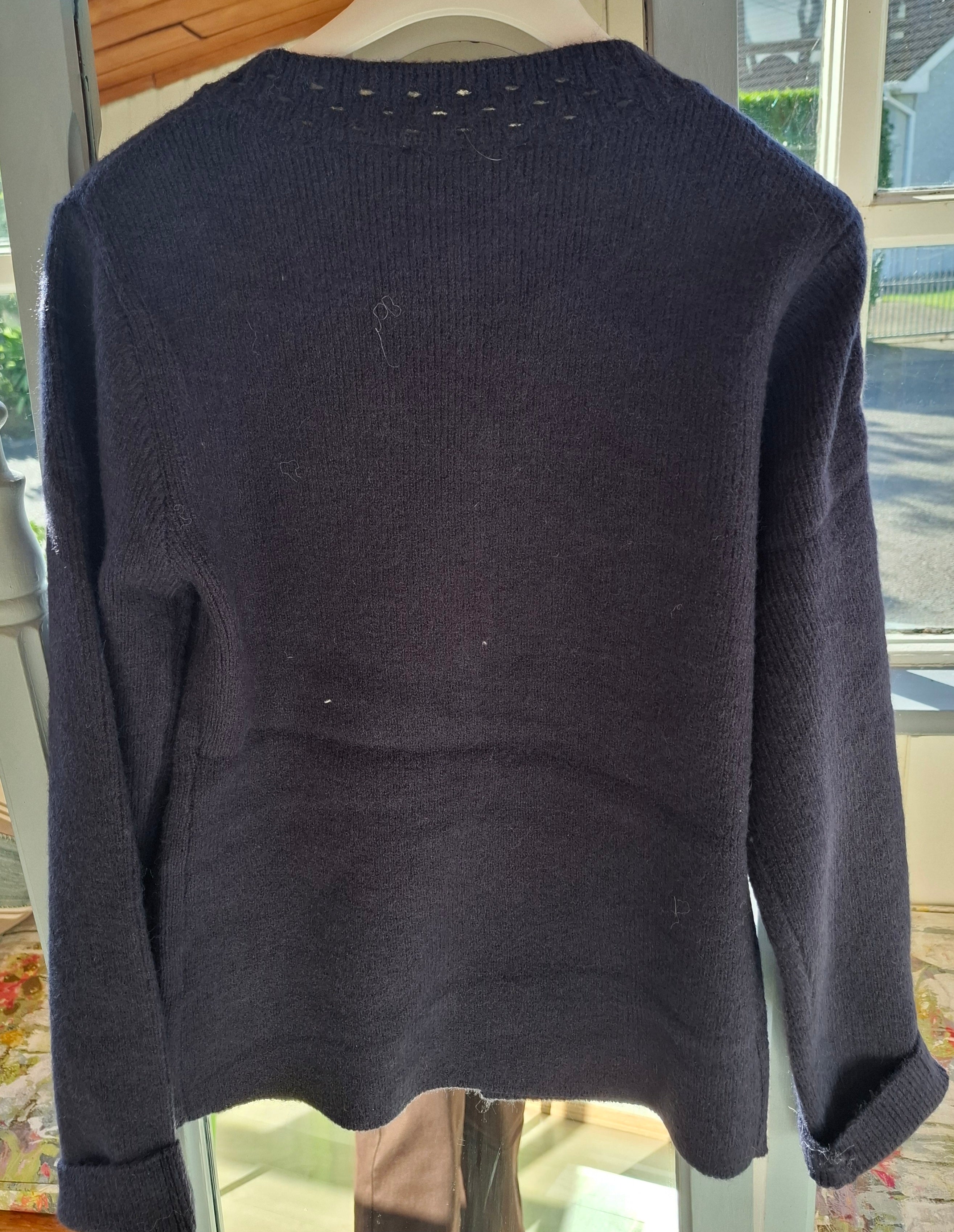 Gold button cardi