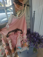 Load image into Gallery viewer, Pink romantic dress
