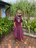 Load image into Gallery viewer, Asymmetrical draped top
