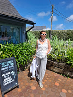 Load image into Gallery viewer, Flowy v neck blouse
