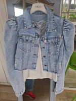 Load image into Gallery viewer, Dressy denim jacket

