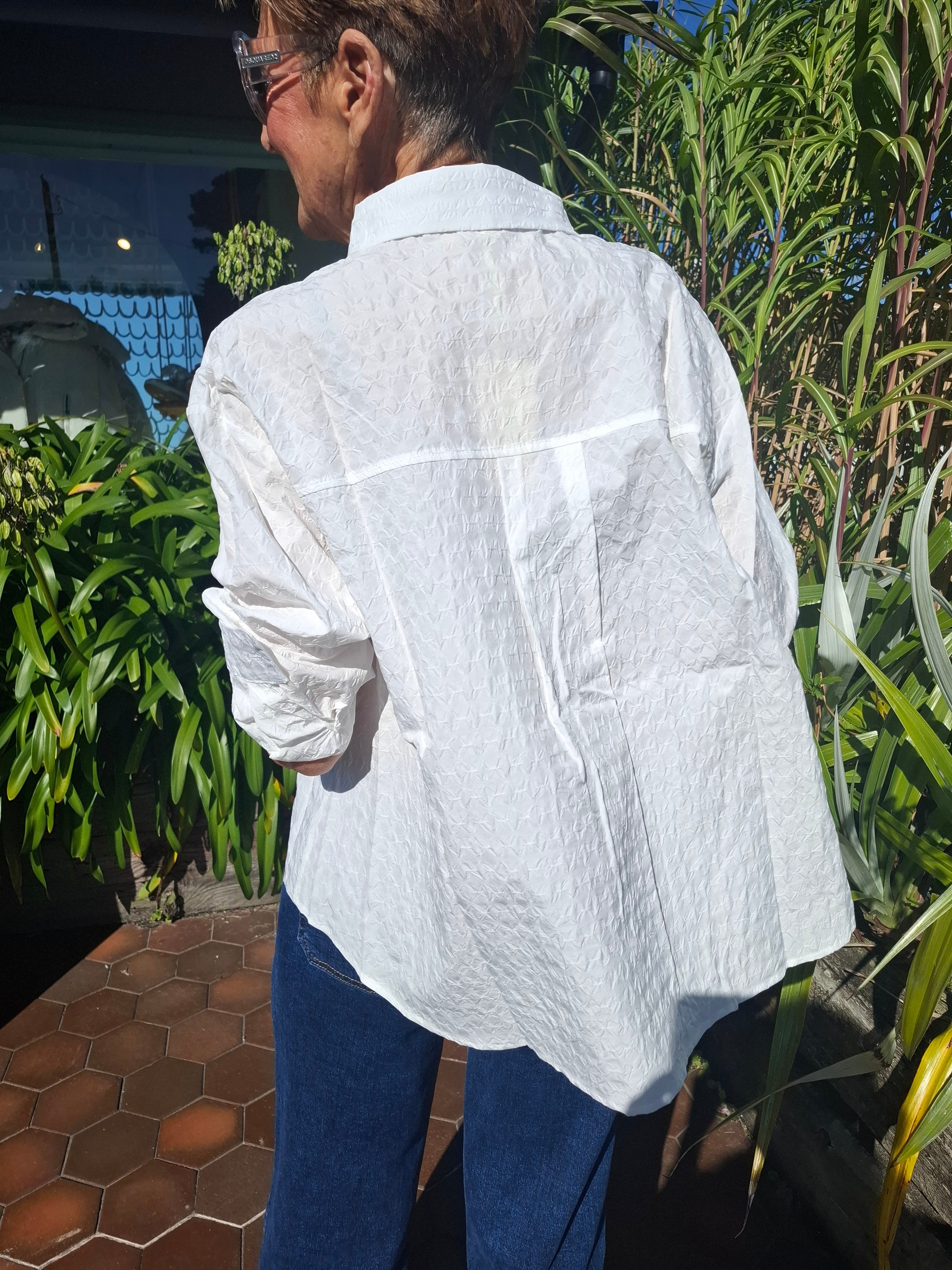 Crisp white shirt