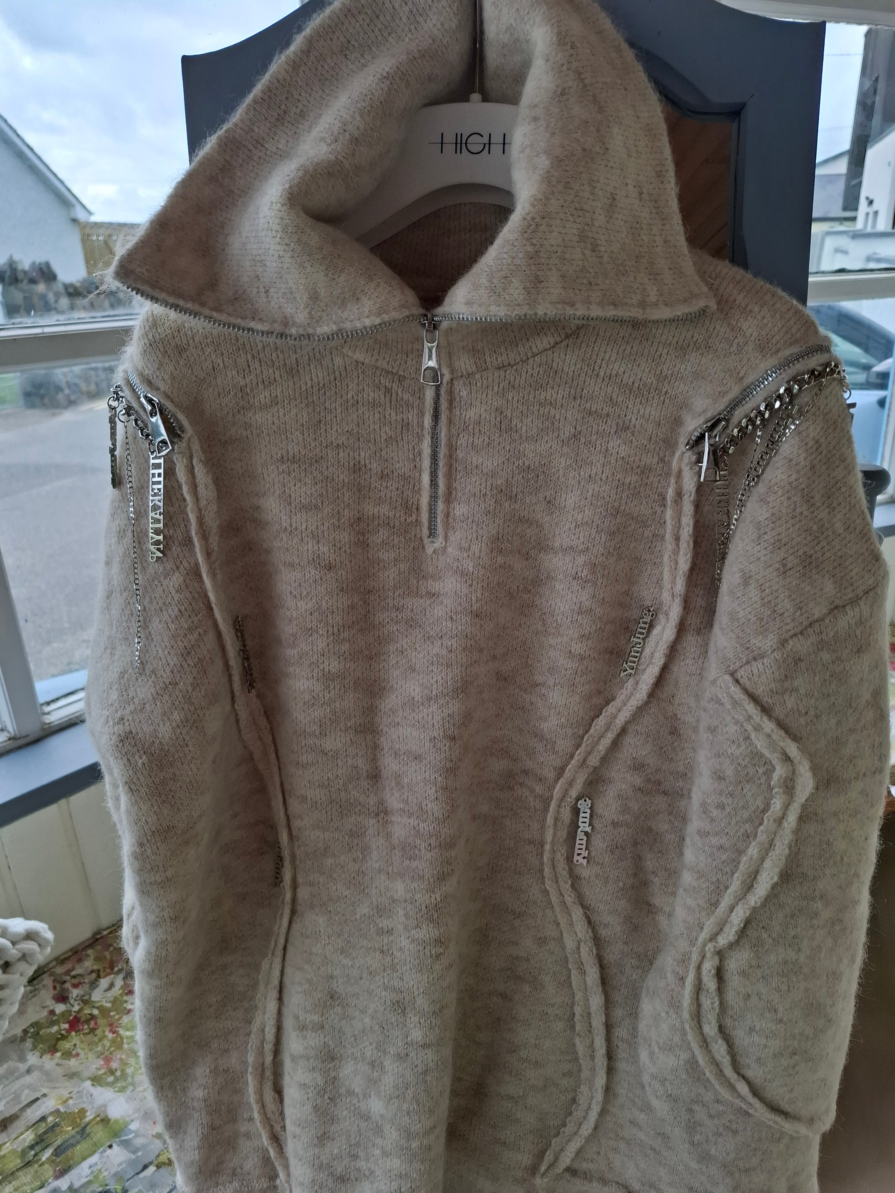 Trendy warm sweater