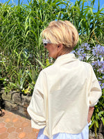 Load image into Gallery viewer, Ruched zip bomber
