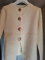 Load image into Gallery viewer, Gold button cardi
