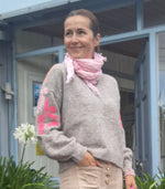 Load image into Gallery viewer, Flourish sweater.
