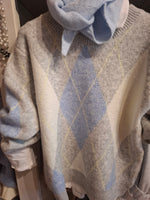 Load image into Gallery viewer, Checkered sweater
