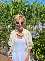 Load image into Gallery viewer, Ruched zip bomber
