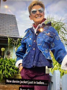 Funky denim jacket