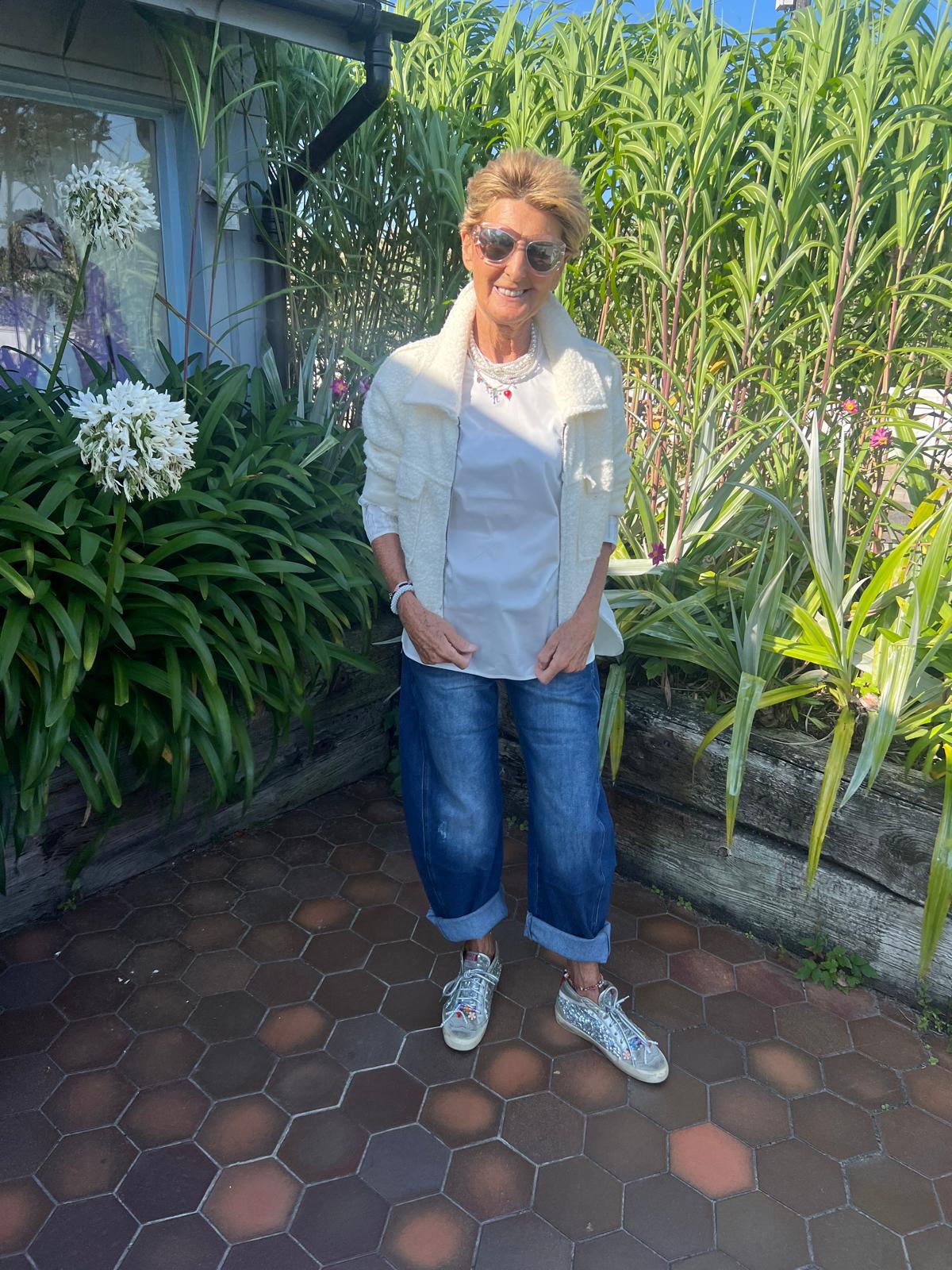 Balloon leg jeans