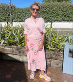Load image into Gallery viewer, Flower print skirt
