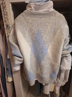 Load image into Gallery viewer, Checkered sweater
