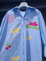 Load image into Gallery viewer, Hello summer shirt
