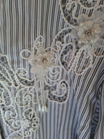 Load image into Gallery viewer, Sparkly striped shirt
