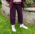 Load image into Gallery viewer, Cotton Barrel trousers
