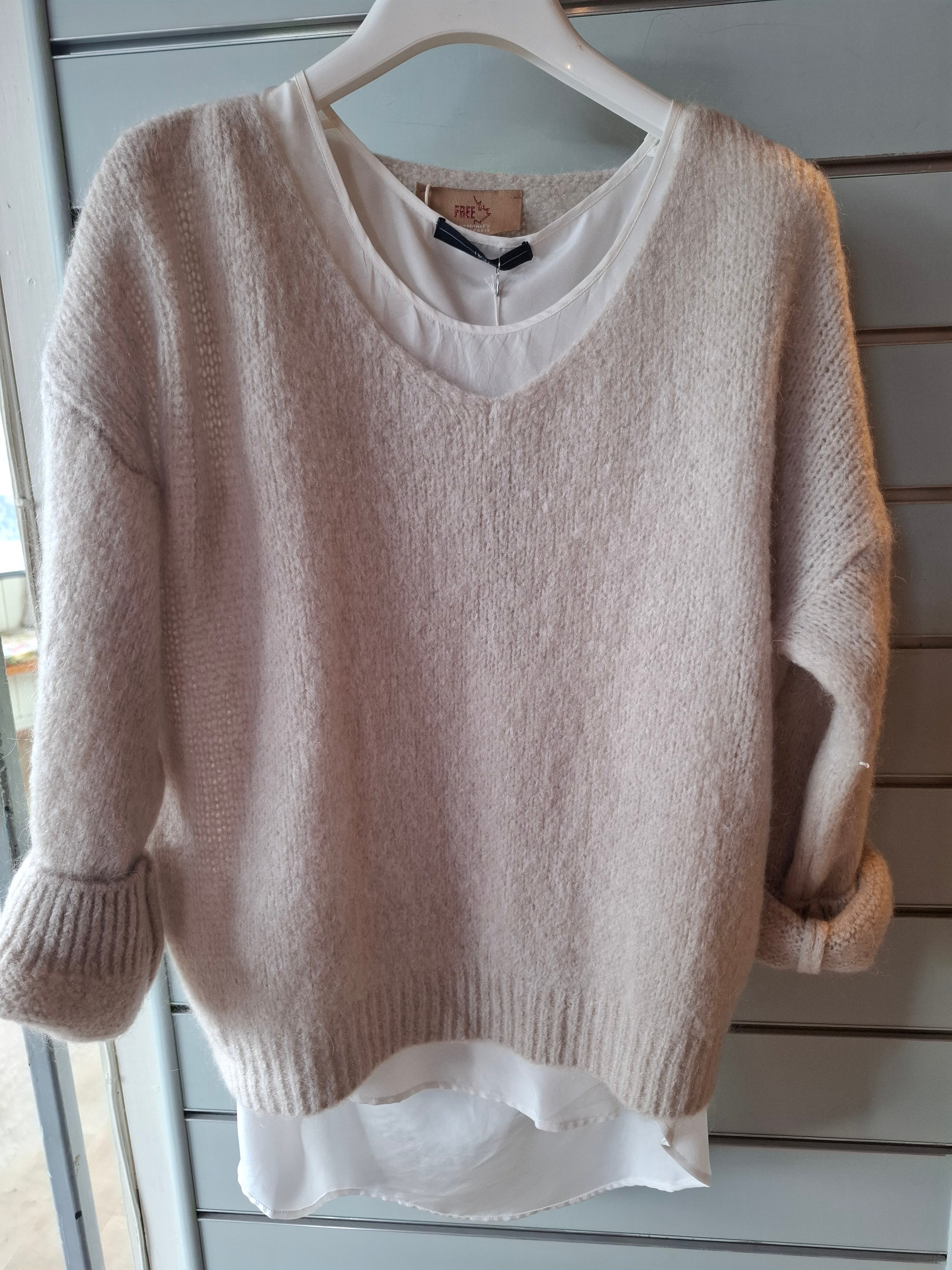 Free for humanity sweater